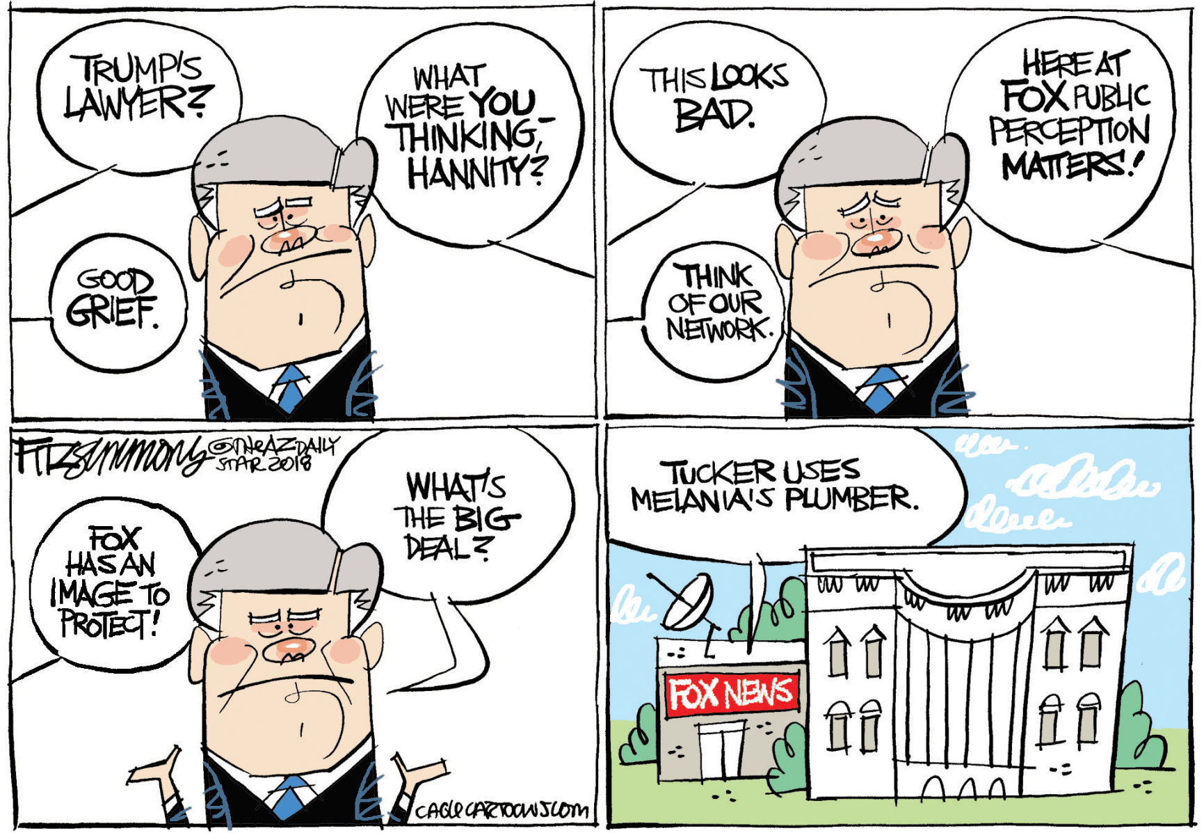 Daily Fitz Cartoon: Hannity